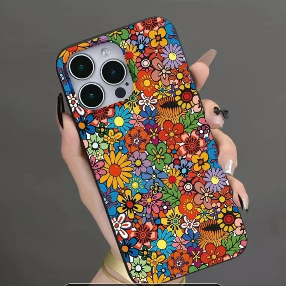 Brand New Flowers Design Shockproof Case for IPhone 14 Pro